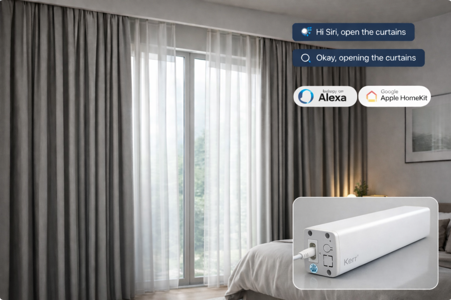 Smart curtain product